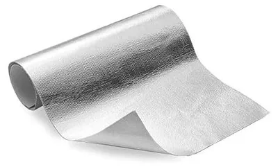 Zdjęcie produktu dla Mata aluminiowa izolacyjna termiczna samoprzylepna 30X100 cm