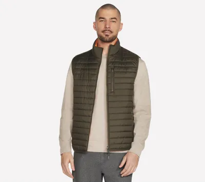 Immagine prodotto di Skechers GoShield Altitude Gilet reversibile da uomo verde Taglia S