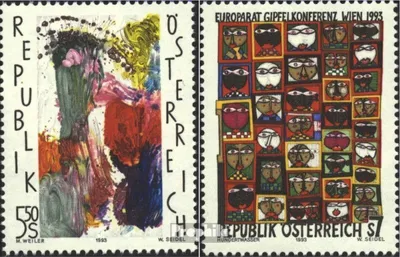 Produktbild von Briefmarken Österreich 1993 Mi 2110,2111 (kompl.Ausg.) gestempelt Sondermarken