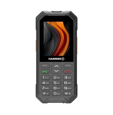 Produktbild von HAMMER 6 LTE Outdoor Tastenhandy Dual SIM Schwarz 48 MB / 128 MB