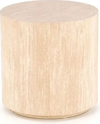 Immagine prodotto di TRAVERTINO S tavolino rotondo 45x45 travertino