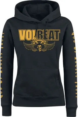 Produktbild von Volbeat Kapuzenpullover Damen God Of Angels Trust schwarz XL