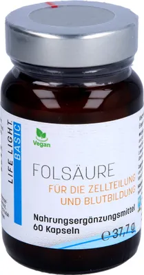 Obrázok produktu pre Kyselina listová 1 mg kapsuly 60 ks