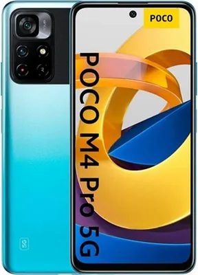 Zdjęcie produktu dla Xiaomi POCO M4 Pro 5G 4GB/64GB Cool Blue (Marineblau) Dual SIM 21091116AG