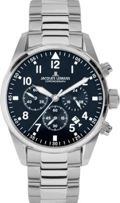 Produktbild von Jacques Lemans 42-2D Barcelona Herren Chronograph 42mm 10ATM