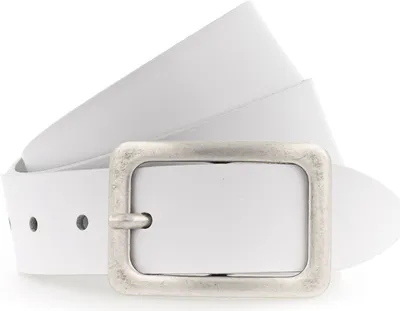 Immagine prodotto di Vanzetti Pelle cintura Neon Booster 35mm Full Leather Belt W110 White bianco