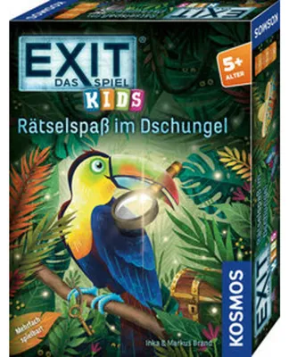 Produktbild von Kosmos 68337 EXIT Kids Rätselspaß im Dschungel