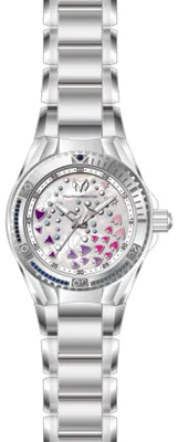 Produktbild von TechnoMarine Cruise TM-125005 Damenuhr - Quarzwerk - Edelstahl mit weißem Zifferblatt - 40 mm