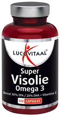Produktbild von Lucovitaal Super Fischöl Omega-3 (120 Kapseln)