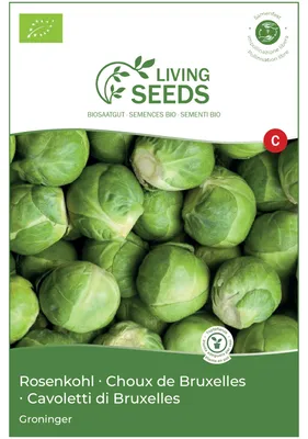 Produktbild von Rosenkohl 4.1g Saatgut by Living Seeds