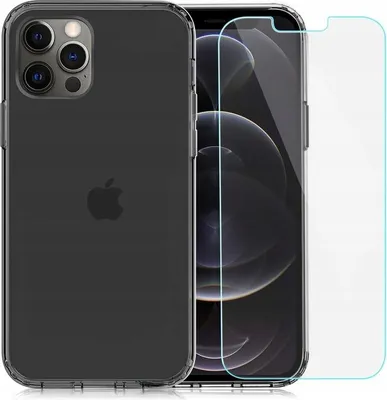 Immagine prodotto di Custodia In Vetro Trasparente Per Iphone 12/12 Pro