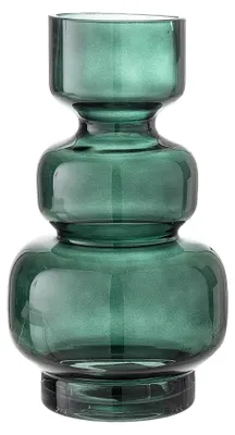 Glasvaas grün, 14,5 cm Ø, 25 cm Höhe, 1 Stück
