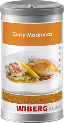 Immagine prodotto di Wiberg Curry Madrocas miscela di spezie sottilmente fruttata confezione da 560g