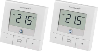 Produktbild von HOMEMATIC IP Smart Home 154666A0, Wandthermostat basic, 2 Stück
