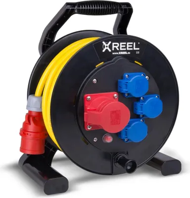 Image de Elso XREEL310, 16/5, 3xSSD54, 5G2,5N07, jaune, 25 m, 1 pièce