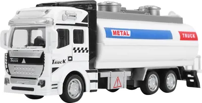Obrázok produktu pre 1:48 Zavlažovací vozík Truck Tanker Sprinkler Model PullBack Detské vozidlo Toy Model (Modrá )