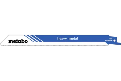 Produktbild von Metabo 631909000, Säbelsägeblatt, Metall, Bimetallisch, Blau, Weiß, 1,8 mm, 1,25 mm