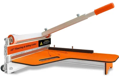 Zdjęcie produktu dla Cięcie laminatu - 310 mm - Z kółkami i regulowanymi kątami - Gilotyna do winyl i laminat