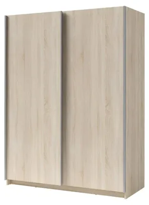 Image de Armoire GOZU 181 cm avec 2 portes coulissantes – Chêne sonoma