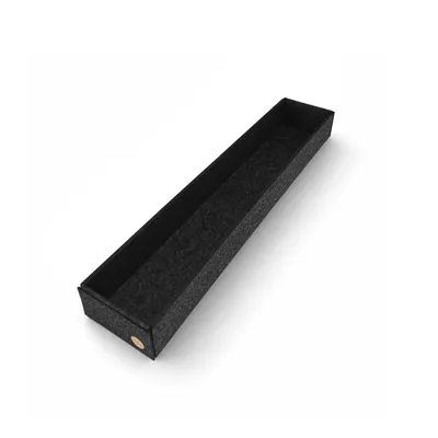 Produktbild von Aufbewahrungsbox CLEAN Filz 71 x 14 x 8 cm ohne Deckel in anthrazit meliert
