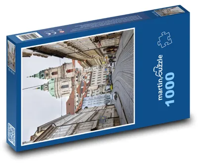 Zdjęcie produktu dla Puzzle 1000 Stare Miasto Praga - martinpuzzle