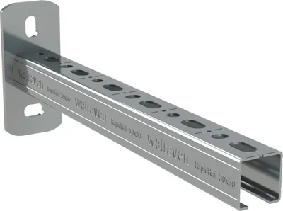 Image de Console légère RAPIDRAIL WM1 30 x 15 mm, électro-galvanisé 200 mm