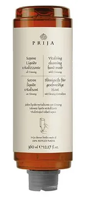 Productafbeelding van Vloeibare zeep "Prija" 360 ml, "vitaliserend" met ginseng-extracten, Cysoap zeepdispenser met pomp