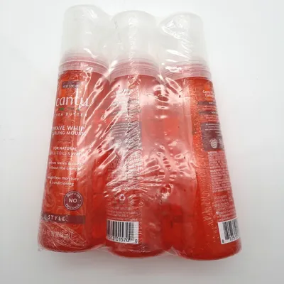 Obrázek produktu pro Cantu Natural Hair Wave Whip Curling Mousse 8,4 oz Cantu Curling Mousse ;Curls ;Mousse ;Curls Mousse ;Curling