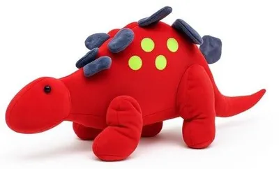 Zdjęcie produktu dla Stegosaurus, pluszowa zabawka XL, 55 cm - Miękka zabawka w kształcie dinozaura - Pluszowy dinozaur, zabawka - Miękki pluszak - Duży pluszowy dinozaur - Idealny prezent