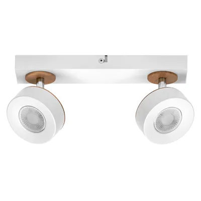 Image de LEDVANCE DECOR SPOT PLUTO, 9,6W, 615lm, blanc, luminaire spot, têtes réglables, applications multiples, spot intérieur, couleur de lumière blanc chaud, optique de haute qualité, montage facile