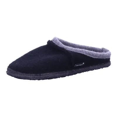 Produktbild von Nanga Gipfel Uni Hausschuh Pantoffel Wollfilz Latexsohle Gr.36-46 EUR 36-schwarz