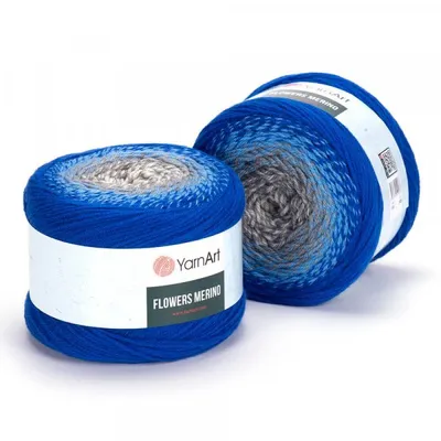 Obrázek produktu pro YarnArt Flowers Merino příze 225 g / 100 m - barva 534 - vlněná příze