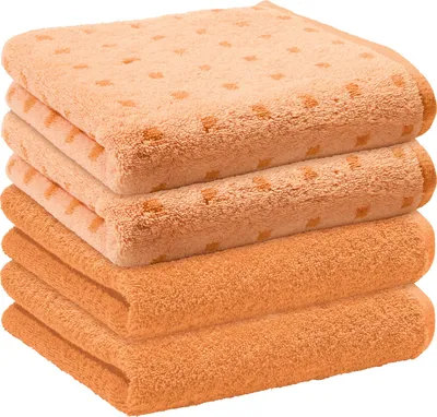Produktbild von Erwin Müller Handtuch Sigmaringen" 4er-Pack apricot 50x100 cm"