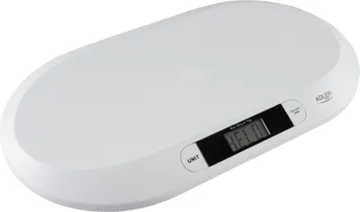 Image de Pèse-bébé numérique Pèse-bébé pour enfants Adler jusqu'à 20kg blanc Poids bébé