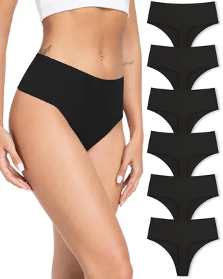 Productafbeelding van Dames Seamless Ondergoed Hoog Taille Pack van 6