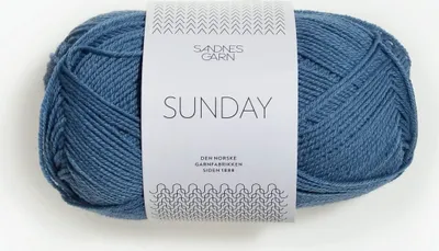Produktbild von Sandnes Sunday 50g 6042 sky blue