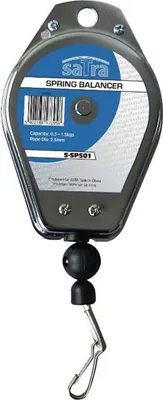 Immagine prodotto di Bilanciatore a molla 1, 5–3 kg con supporto per utensili retrattile, sospeso con raccordi, bilance, 1.7m Satra