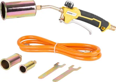 Immagine prodotto di Bruciatore Strend Pro H55A X305, 30-40-50 mm, per diserbo termico, a gas, GPL, tubo L-1.5 m, filettatura G3/8", con tubo