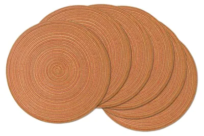 Produktbild von Runde Platzdeckchen - Geflochten - 36 cm Set von