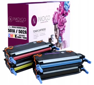 Produktbild von Inkdigo Tonerset Q6470-6473A für HP Color LaserJet 3600, 3600DN, 3600N – CMYK,