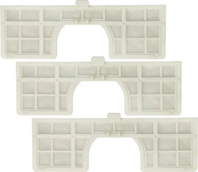 Produktbild von vhbw 3x Staubsaugerfilter kompatibel mit Samsung Navibot SR8847, SR8848, SR8849, SR8877, SR8850, SR8855, SR8857, SR8875 Staubsauger - Filter Weiß