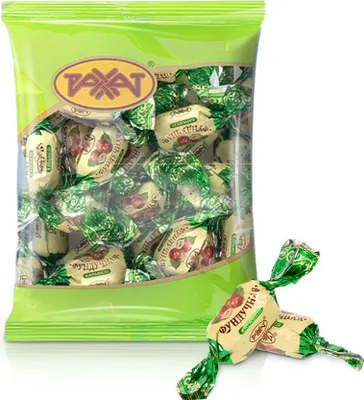 Produktbild von Hartkaramellen mit Erdnüssen und Haselnüssen,  Rakhat, 150 g