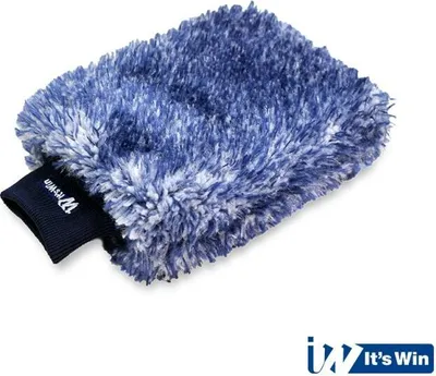 Zdjęcie produktu dla Rękawica z mikrofibry do prania WINC-018, ciemnoniebieska