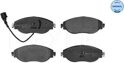 Produktbild von MEYLE 025 247 3820 Bremsbeläge Vorne für VW Golf VII Schrägheck (5G1, BQ1, BE1, BE2) Passat Variant (3G5, CB5) Golf VII Variant (BA5, BV5) für SKODA