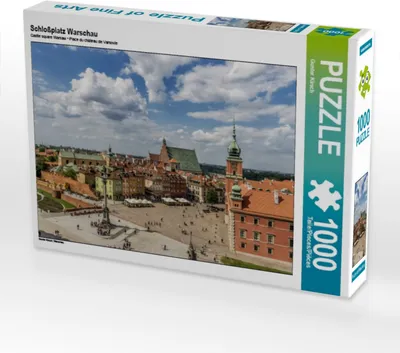 Produktbild von Calvendo Schloßplatz Warschau 1000 Teile Puzzle quer 640x480mm, Kirsch Gunter; 7448616