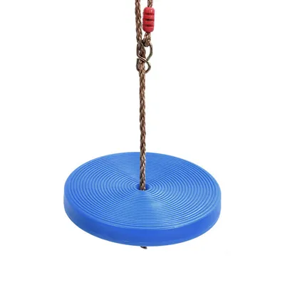 Produktbild von Kinderschaukel mit PE Seil,Schaukelplatte mit Anti Rutsch Design und einfacher Montage,Outdoor Tellerschauke mit 150 kg Tragkraft