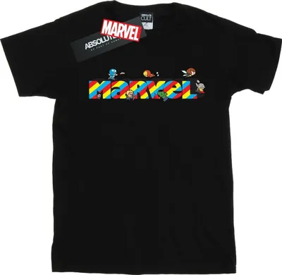 Produktbild von Marvel - "Marvel" T-Shirt für Herren BI32200 (XXL) (Schwarz)