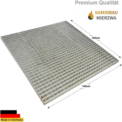 Produktbild von Premium Schweißpressrost Gitterrost 100x100cmMaschenweite 30x30mm