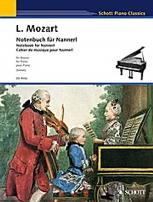 Obrázok produktu pre Mozart, L: Notenbuch für Nannerl
