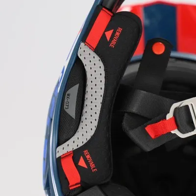 Obrázok produktu pre Prilba ACERBIS MX-Enduro Airstrike-X – biela/modrá/červená – veľkosť L